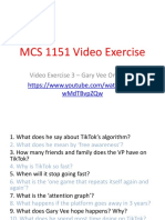 mcs 1151 video exercise 4 - gary vee music
