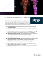 Maya Bifrost Overview Sheet
