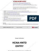 HCIA-HNTD Entry Training Materials V2.2