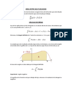 Área Entre Dos Funciones