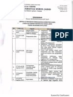 Jadwal Dan Prosedur Semester Ganjil 2019 - 2020