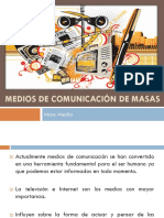 Medio de Comunicación de Masas (Mass Media)