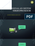 Pengenalan Sistem Mikroprosesor Matrikulasi