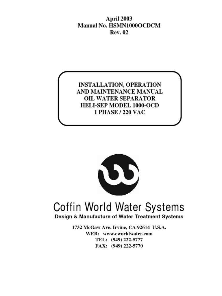1000 Ocd Cm 1ph 220vac 02 Pdf Pump Valve