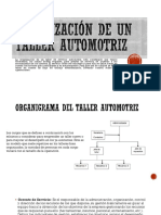 Organizacion de Un Taller Automotriz