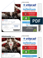 Thalia Ticket