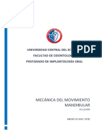 Mecanica Del Movimiento Mandibular