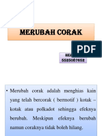 Merubah Corak