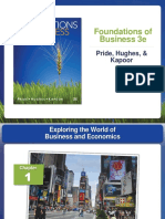 Foundations of Business 3e: Pride, Hughes, & Kapoor