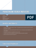 Praktikum Fisika Industri