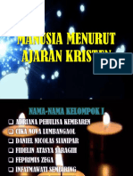 Manusia Menurut Ajaran Kristen