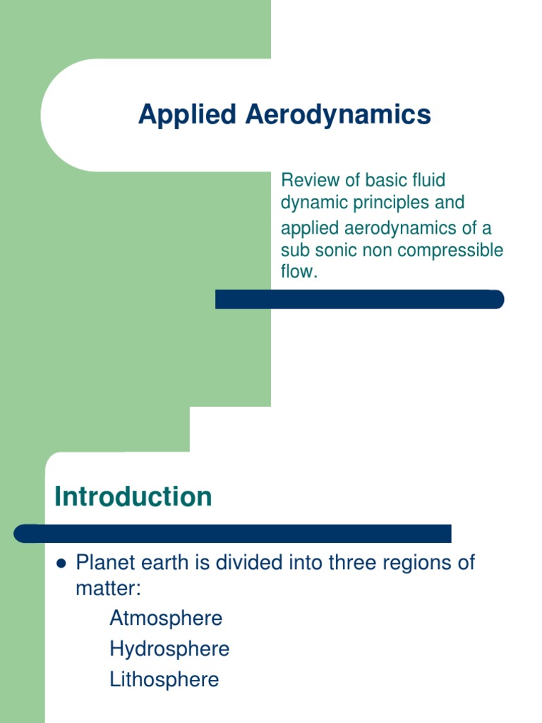 Fluid Dynamicsss | PDF | Lift (Force) | Aerodynamics