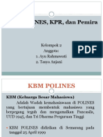 KBM POLINES, KPR, Dan Pemira: Kelompok 2 Anggota: 1. Ayu Rahmawati 2. Tasya Anjani