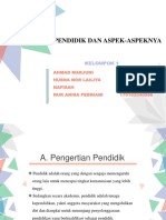 Kel.1. Pendidik Dan Aspek-Aspeknya