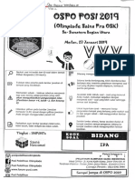 Ospo 2019-Soal-Smp Ipa PDF