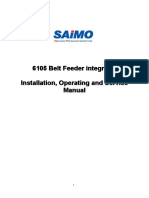 Saimo 6105 Belt Feeder Integrator