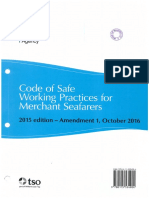 Code of Safe Working Practices For Merchant Seafarers