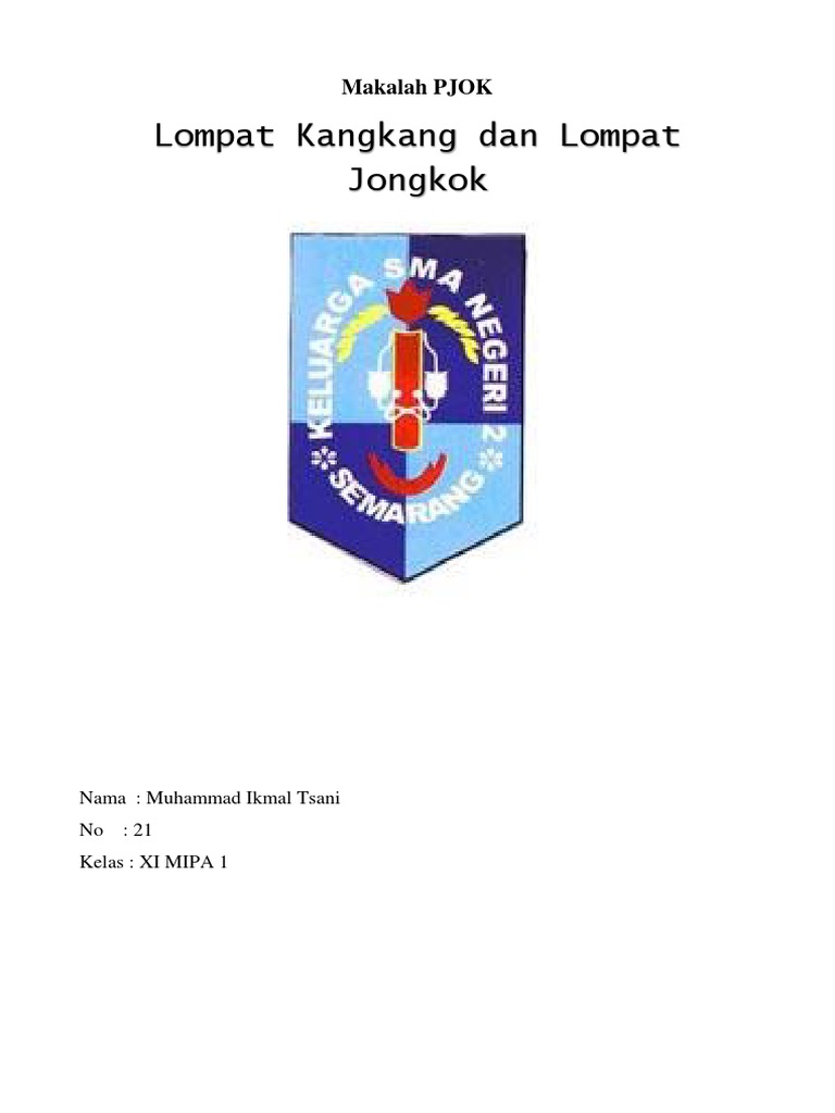 Salah satu hal yang harus diperhatikan saat melakukan lompatan dengan menggunakan peti lompat yang r