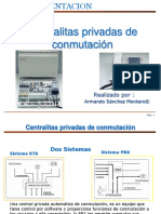 Centralitas Privadas de Conmutación: Realizado Por