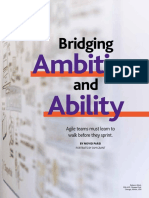 Bridging Ambition Ability
