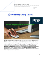 Whatsappgrouplink - In-Graphic Designing Whatsapp Group Links
