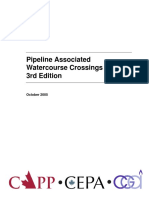 Pipelines Associated Watercourse Crossings
