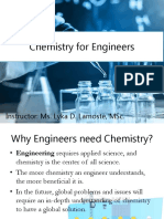 Week1 Electrochemistry Chemistry For Engineers 1