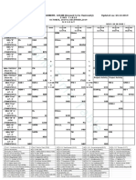 GIM Time Table: GITAM INSTITUTE OF MANAGEMENT, GITAM (Deemed To Be University) Updated On: 24-10-2019