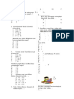 Soal Uts Xii