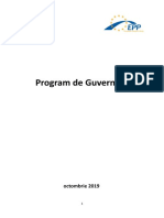 Program de guvernare PNL 2019