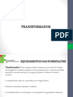 Equipamentos nas Subestações - Transformador.pptx