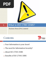 What Is ISO 27001 ISMS?: Business Beam (PVT.) Limited