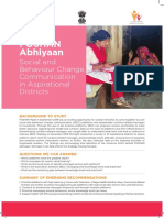 POSHAN Abhiyaan SBCC Study Finds Community Events and TV Most Effective