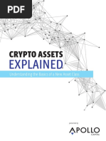 Cryptoasssets Explained