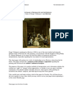 Las Meninas Paper Instructions