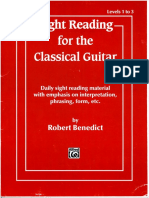 78567087 Sight Reading for Classical Guitar Vol 1