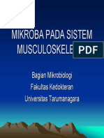 MIKROBA PADA SISTEM MUSCULOSKELETAL (Dr. Agus Sapoetra) PDF