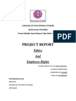 Project Report: Ethics and Employee Rights