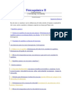 Fisicoquimica II Programa