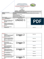 Budget of Work Fil 8