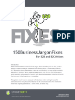 150businessjargonfixes: For B2B and B2Cwriters