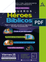 7MA VIGILIA Pequeños Héroes de La Biblia