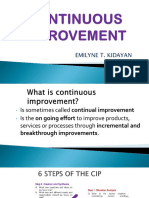 Continuous Improvement Powerpoint Presentation