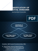 CLASSIFICATION OF GINGIVAL DISEASES