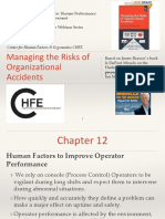Managing The Risks of Organizational Accidents
