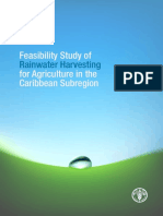 Feasibility Study of Rainwater Harvesting For Agriculture in The Carribean Subregion