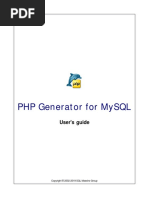 MyPHPGenerator 2019