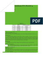 Laporan Praktikum IPA Modul 4