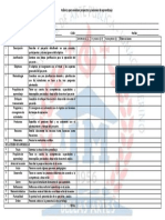 Rúbrica para Evaluación de Proyectos y Sesiones de Aprendizaje