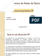 Clase 5 Direccionamiento IP 201811